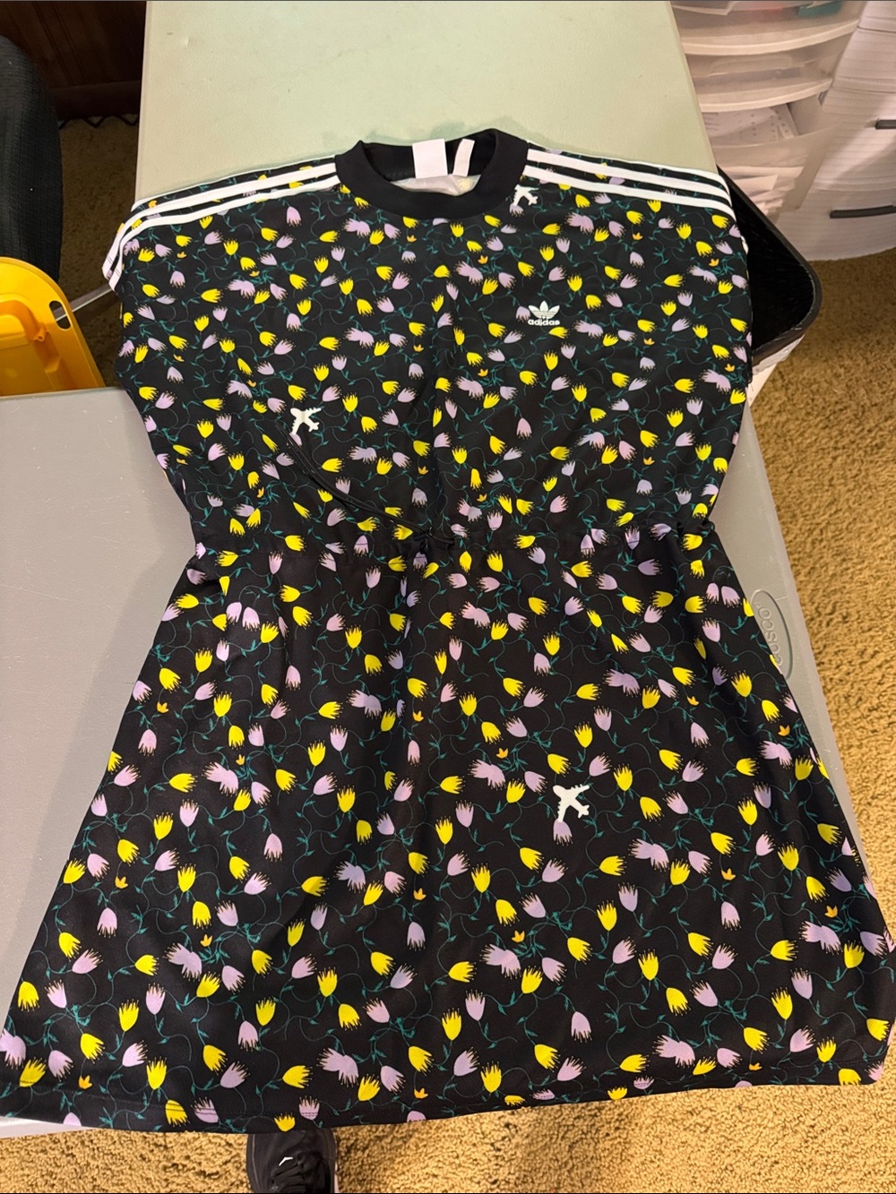 Women’s Adidas floral dress size large